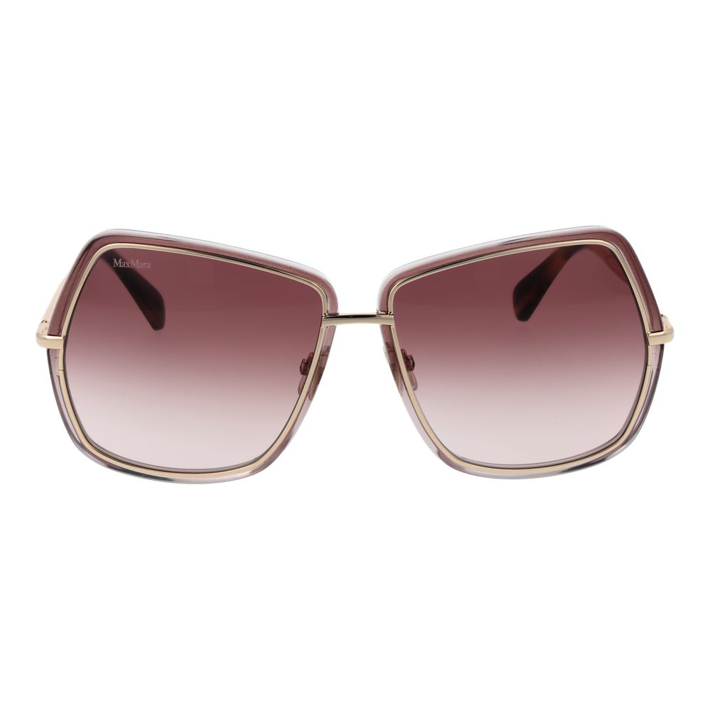 Gafas de sol doradas para mujer