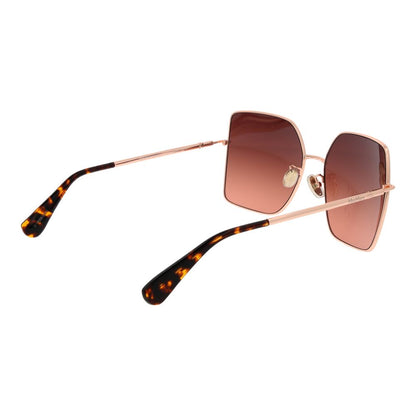 Gafas de sol de mujer en oro rosa