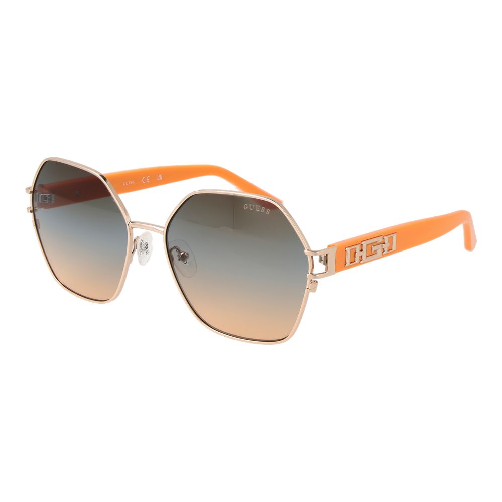 Gafas de sol doradas para mujer