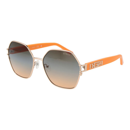 Gafas de sol doradas para mujer