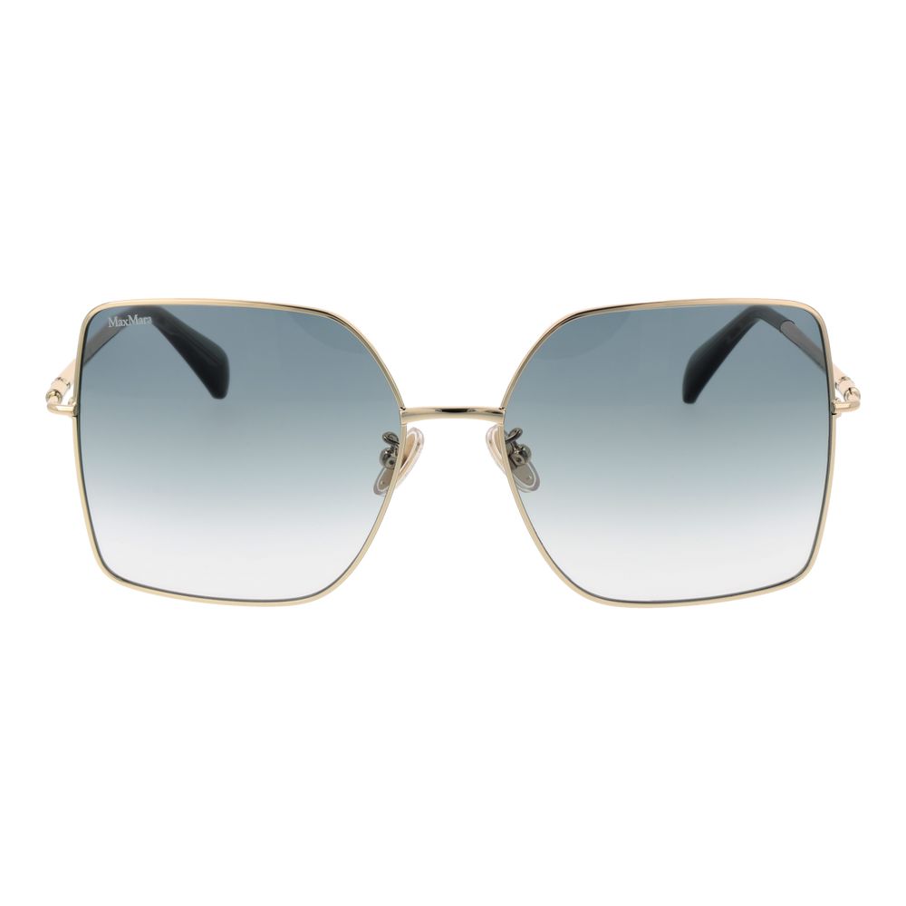 Gafas de sol doradas para mujer