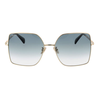 Gafas de sol doradas para mujer