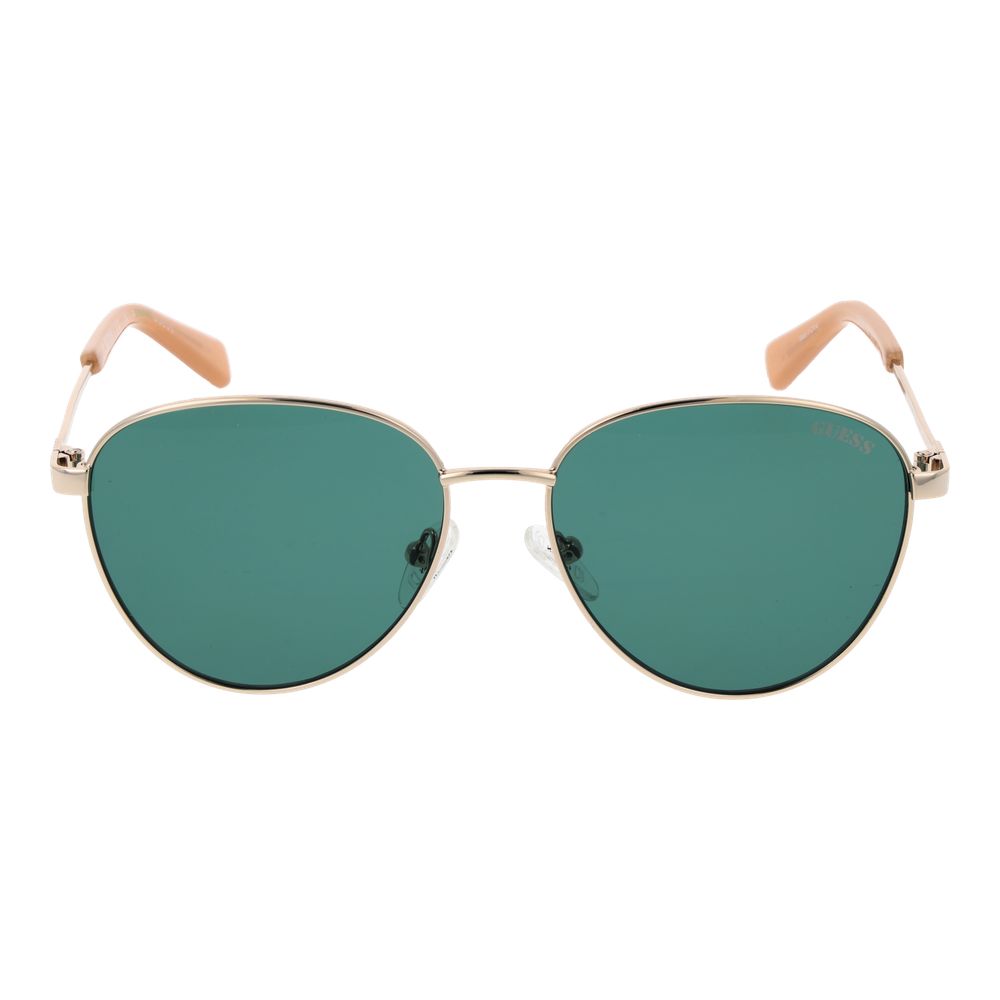 Gafas de sol doradas para mujer