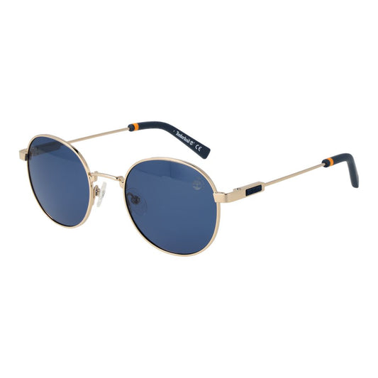 Gafas de sol doradas para hombre