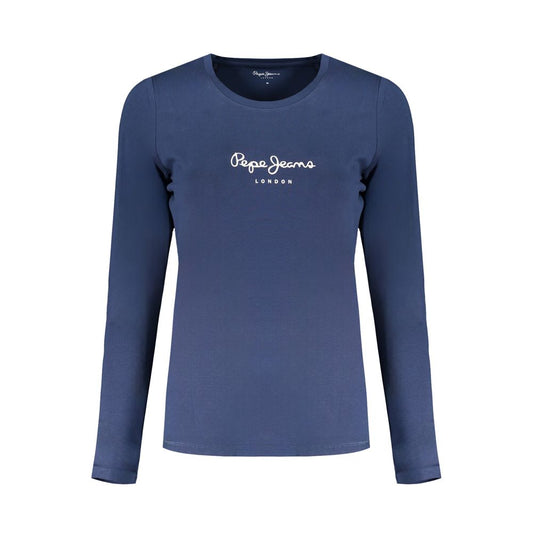 Blue Cotton Tops & T-Shirt