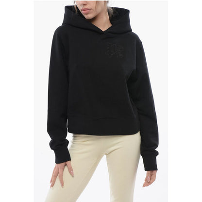 Brushed Cotton Hoodie With Embroidered Hoodie