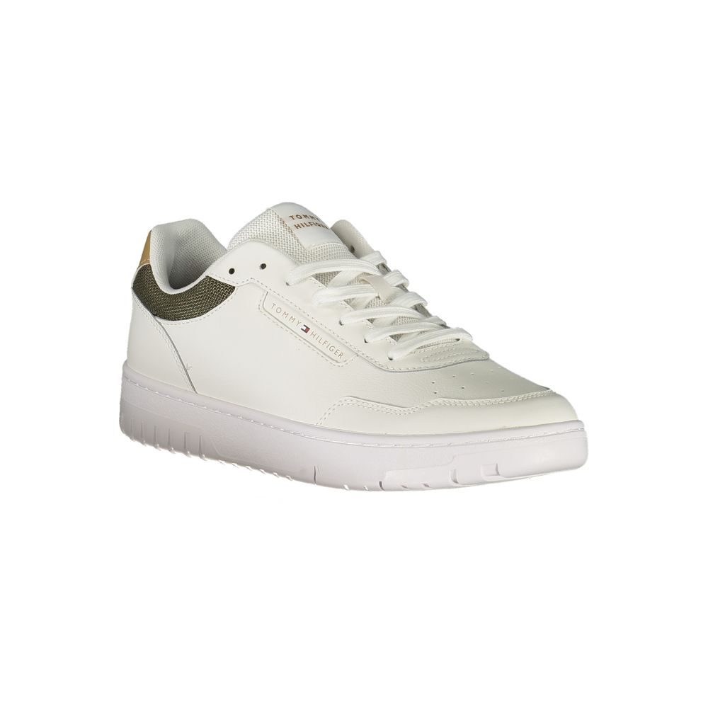 Sneaker Hombre Piel Blanco