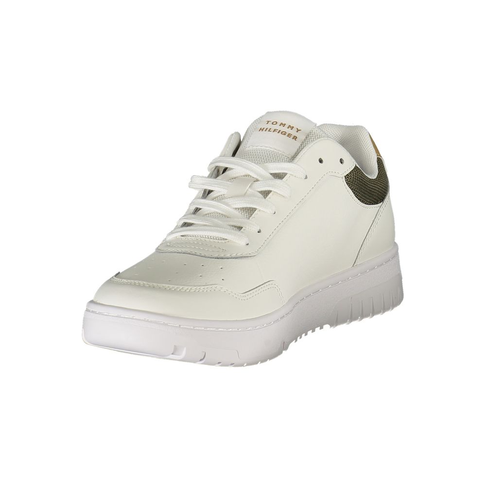 Sneaker Hombre Piel Blanco