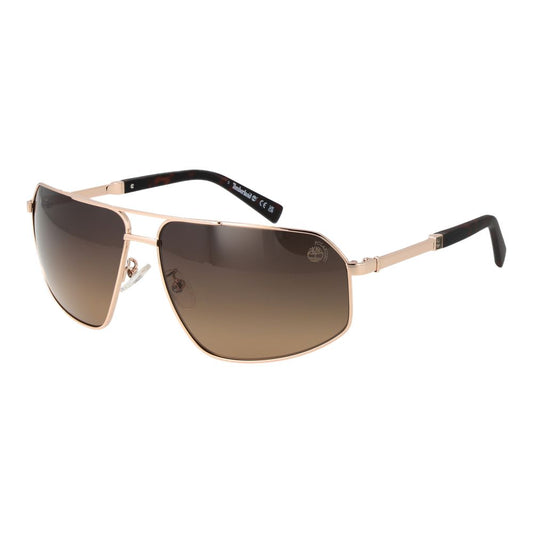 Gafas de sol doradas para hombre