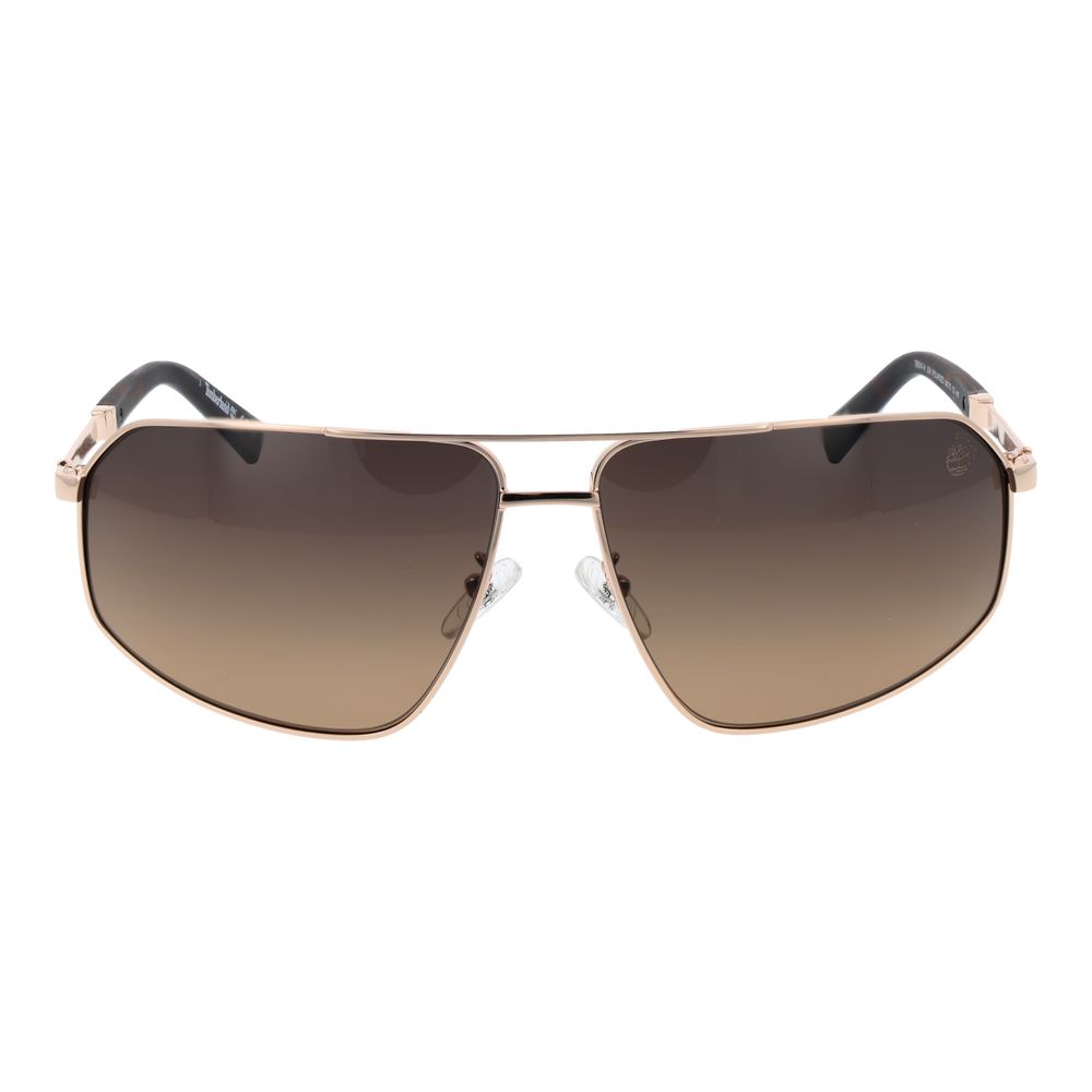 Gafas de sol doradas para hombre