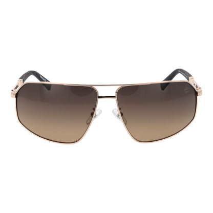 Gafas de sol doradas para hombre