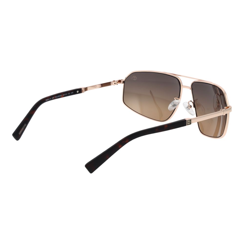 Gafas de sol doradas para hombre