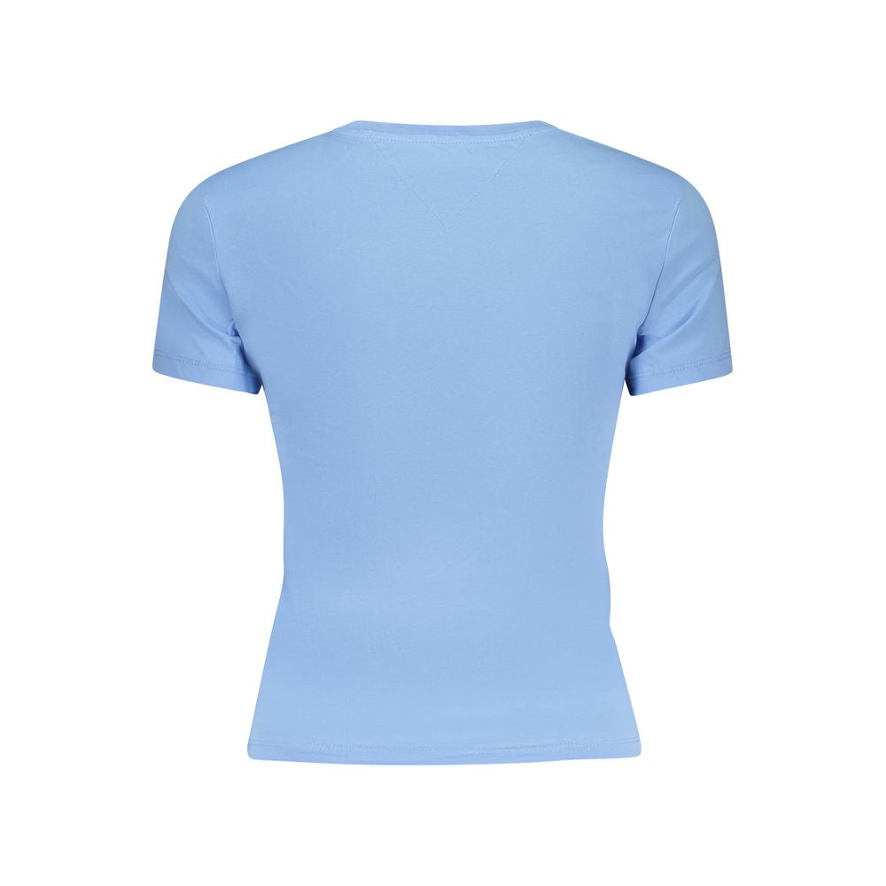 Blue Cotton Tops & T-Shirt