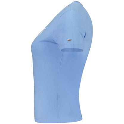 Blue Cotton Tops & T-Shirt