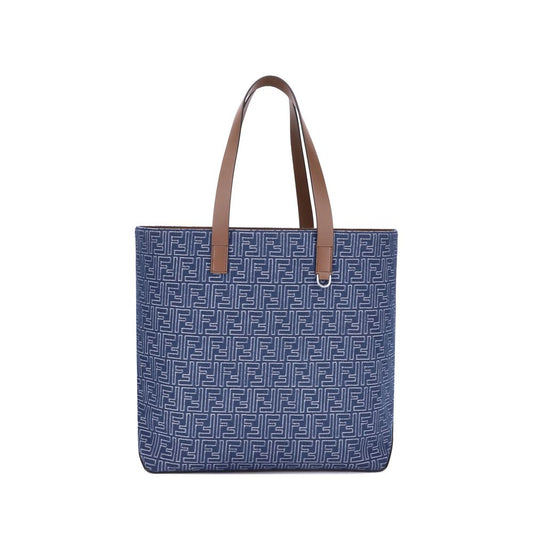 Embroderied denim Tote Bag