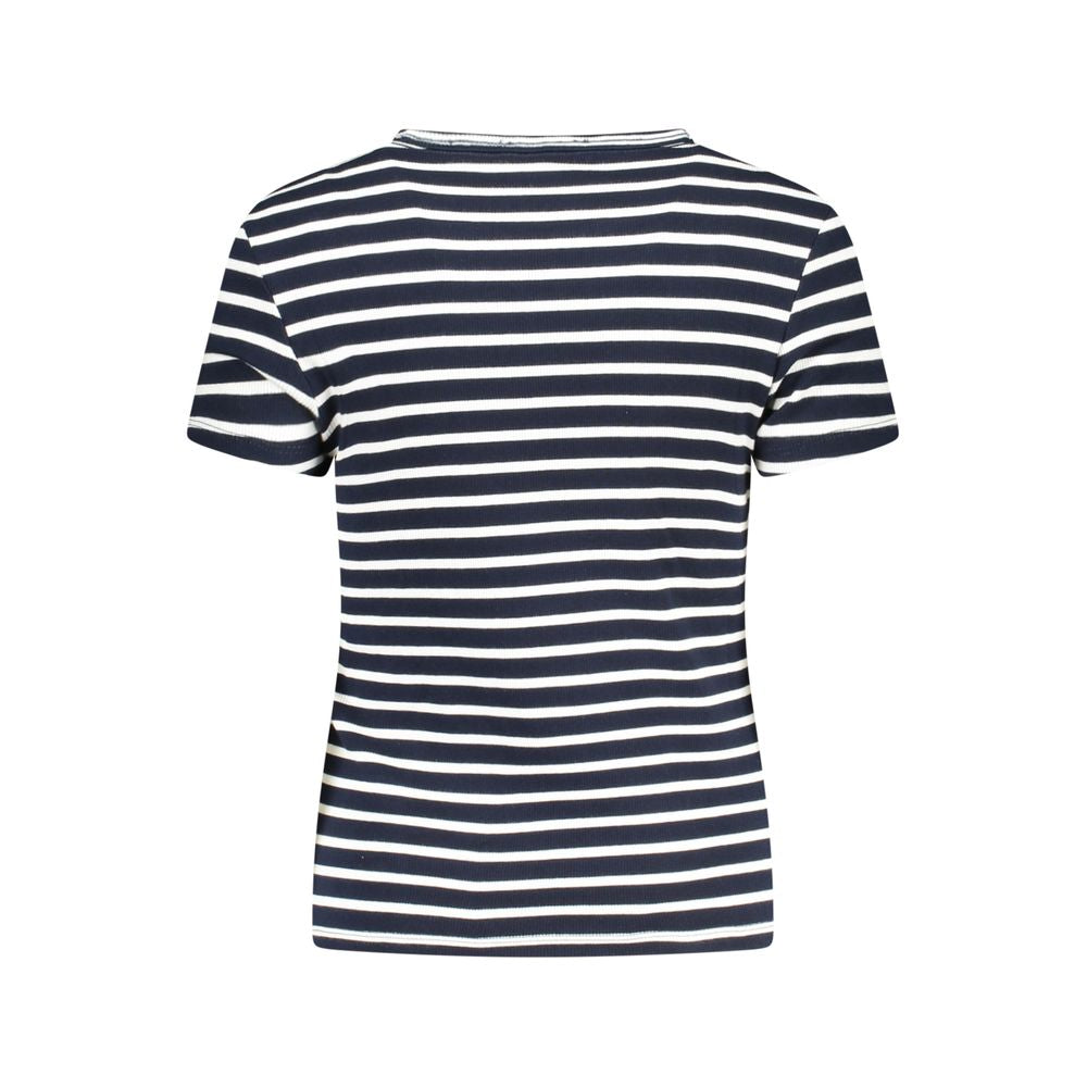 Blue Cotton Tops & T-Shirt