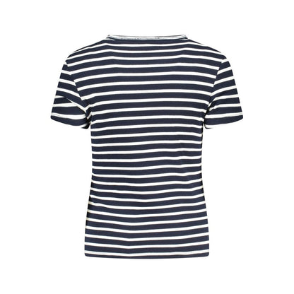 Blue Cotton Tops & T-Shirt