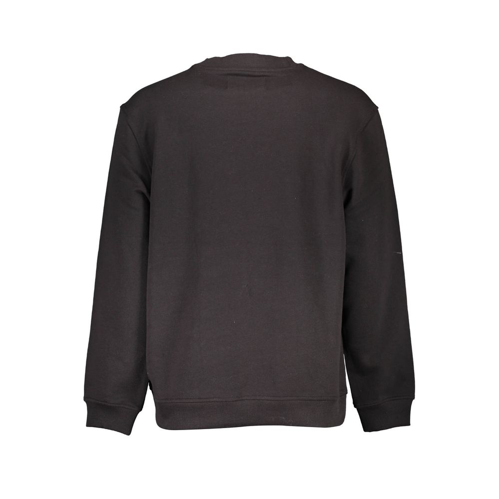 Jersey Negro Algodón Hombre