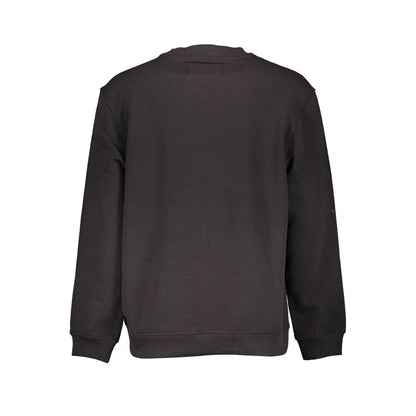 Jersey Negro Algodón Hombre