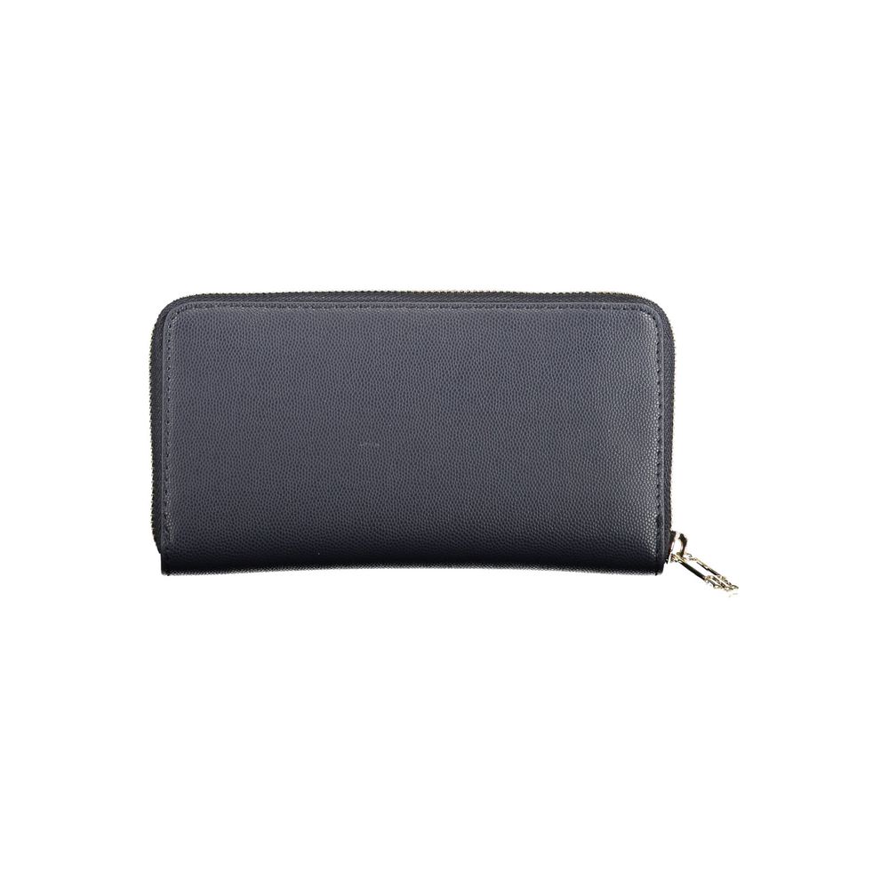 Cartera de polietileno azul