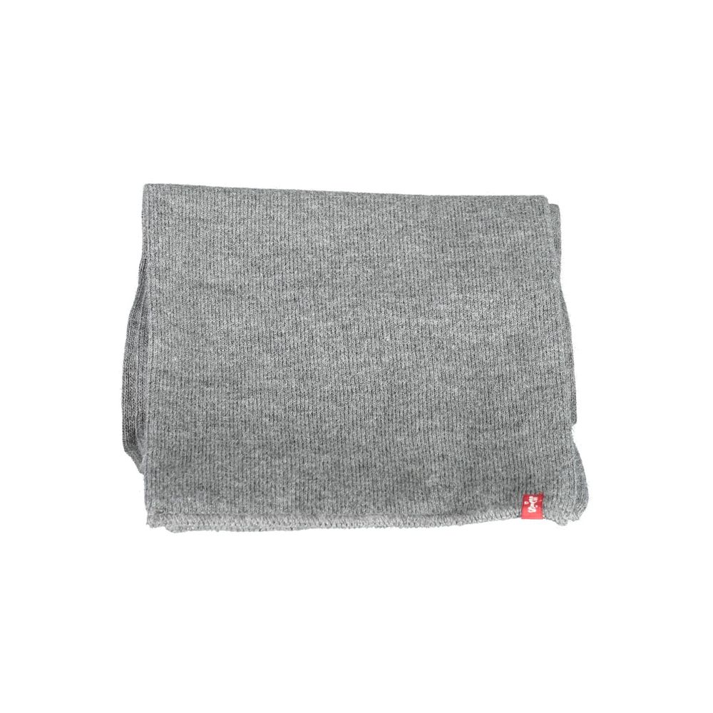 Gray Marabou Scarf