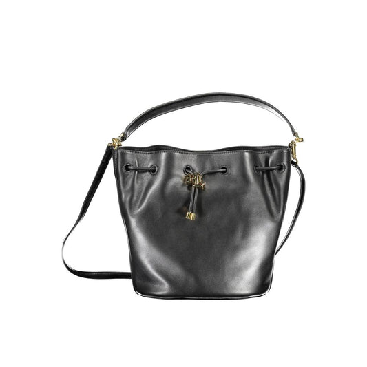 Bolso de piel negro