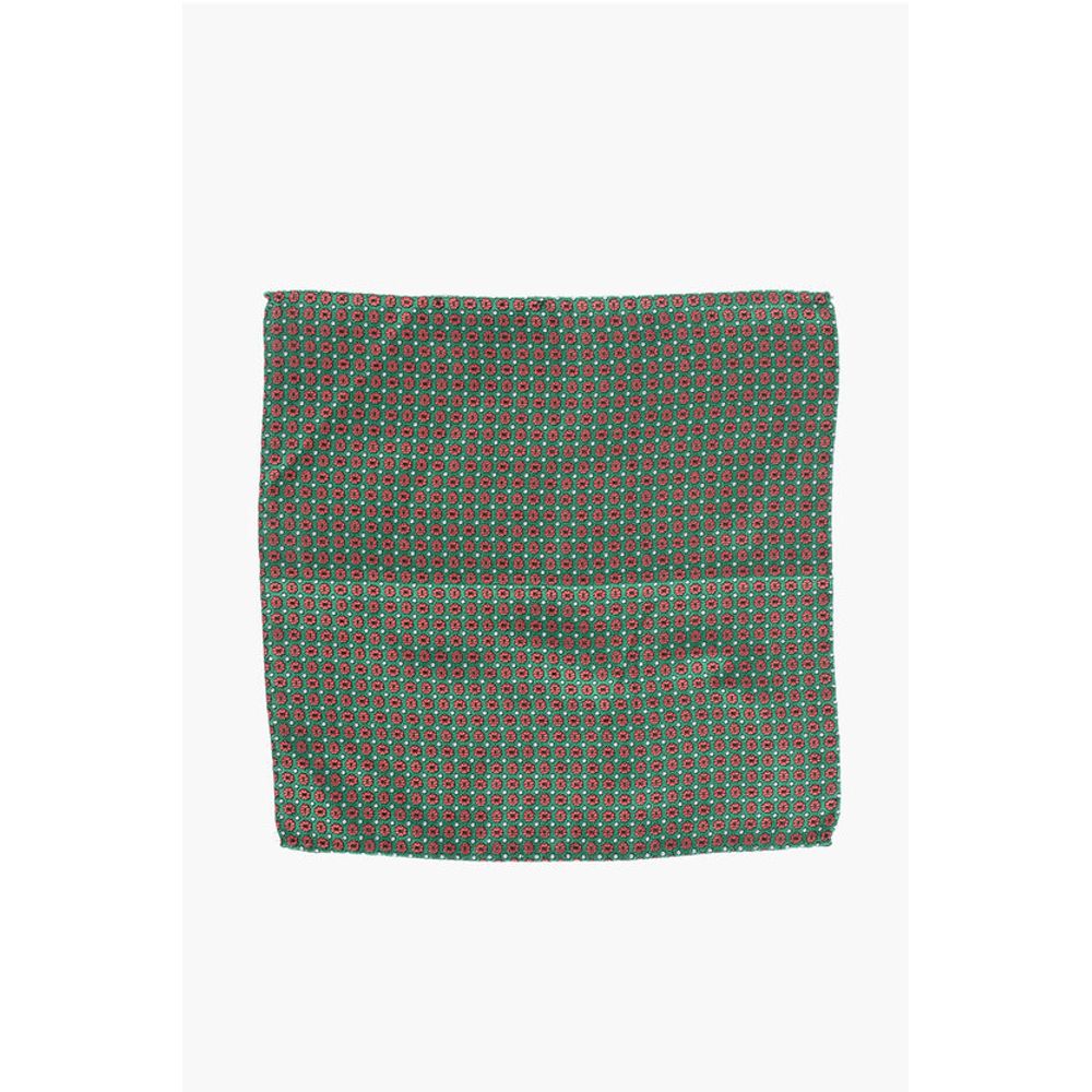 Patterned Silk Pocket Square