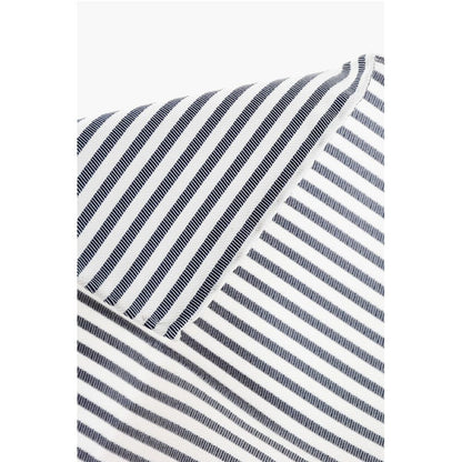 Two-Tone Striped Silk Pocket Square