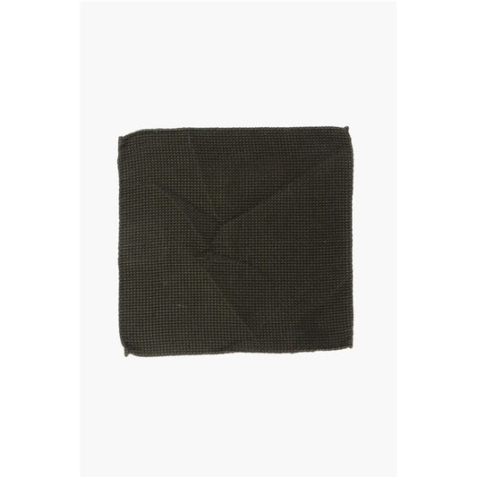 Barleycorn Motif Silk Pocket Square