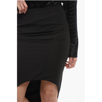 Asymmetric Pencil Skirt