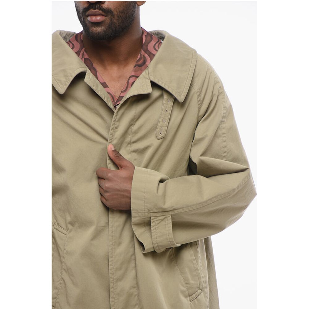 Cotton Oversized Trench Coat