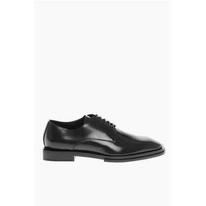 Brushed Leather Derby Shoes