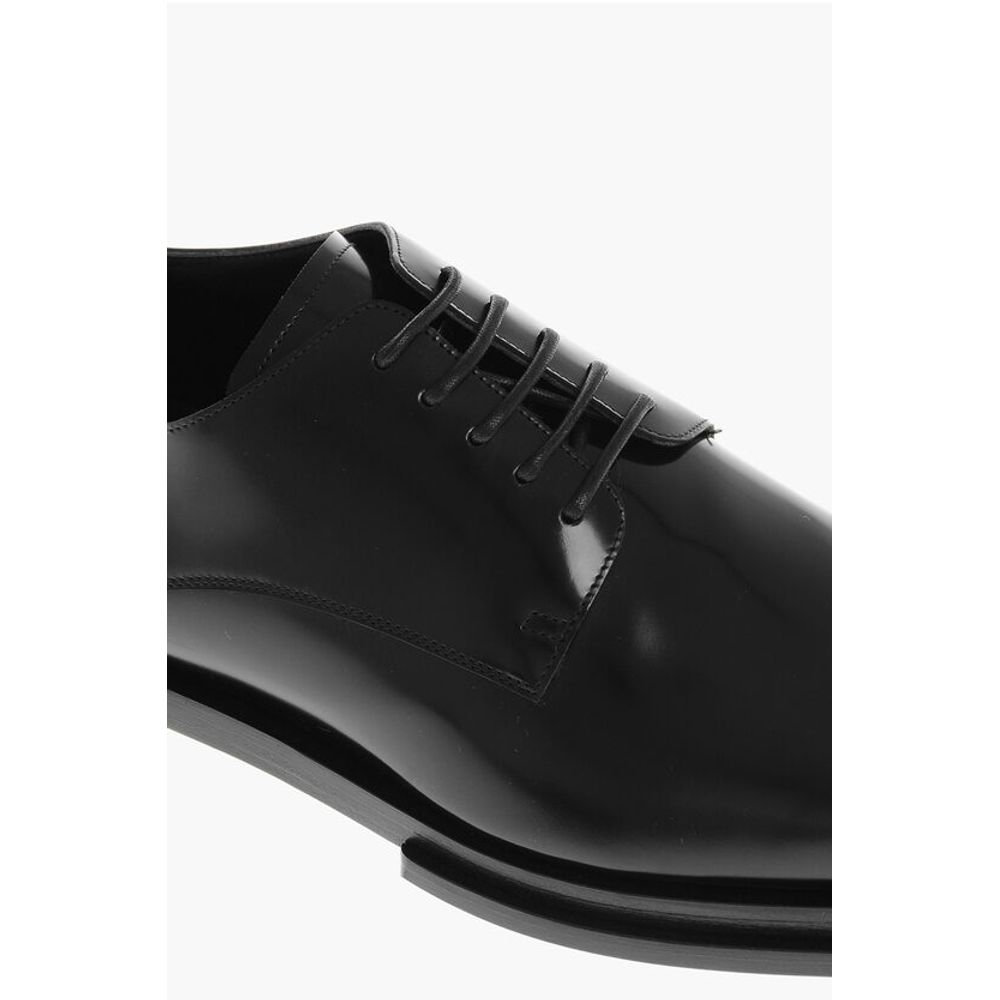 Brushed Leather Derby Shoes