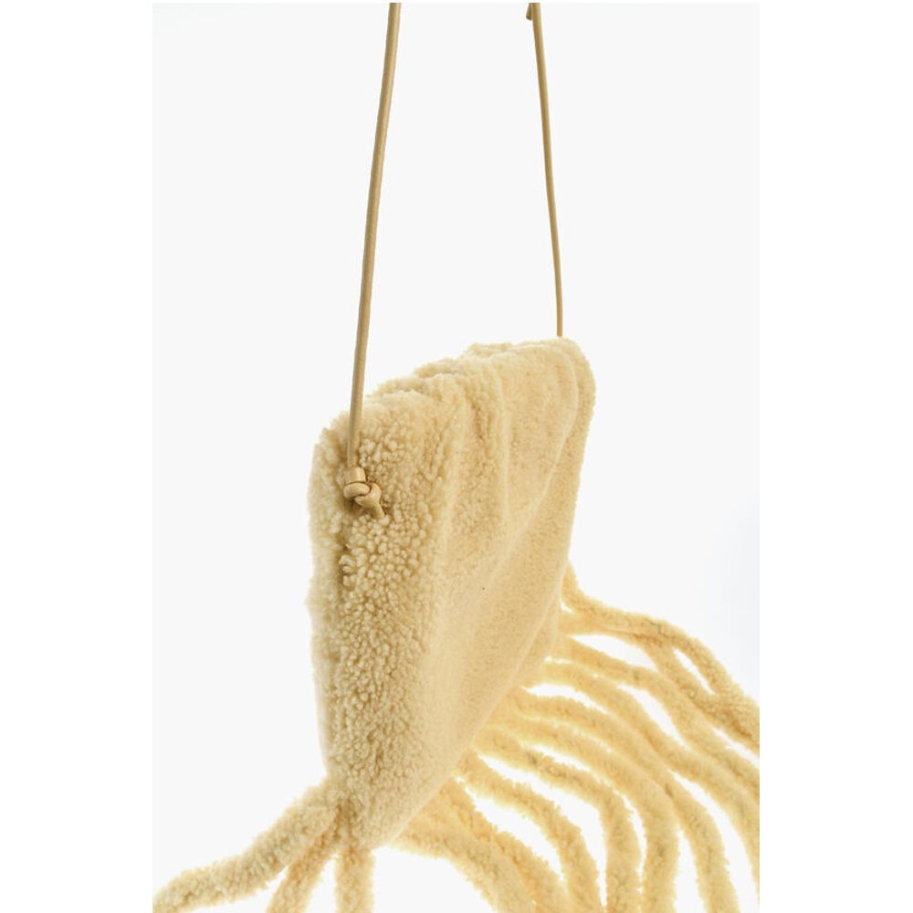 Shearling THE CURLY FRINGE Crossbody Bag