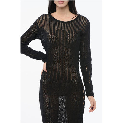 Perforated NEMESIANO Maxi Dress