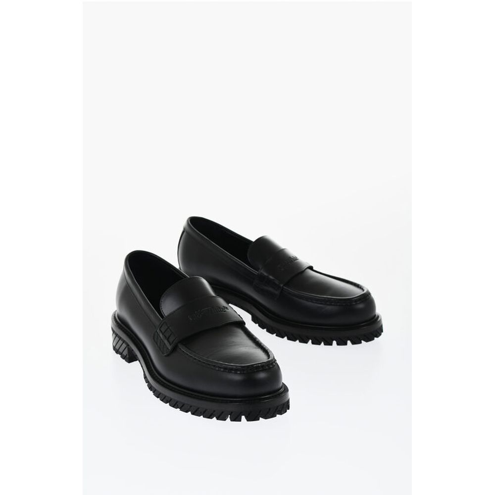 Leather MILITARY Loafers
