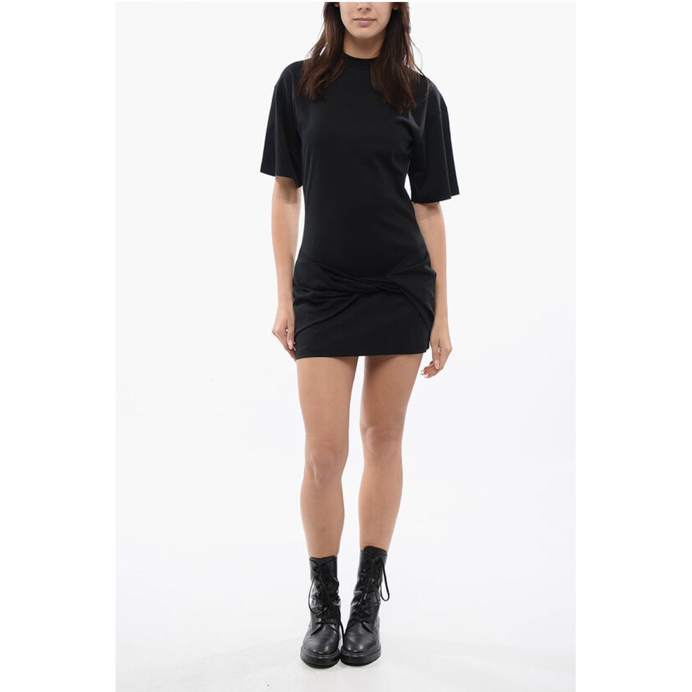 Front Knotted SMALL ARROW Tee Dress