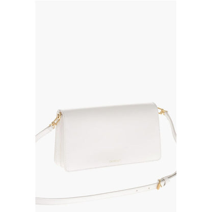 Leather JITNEY 1.7 Crossbody Bag with Golden Logo
