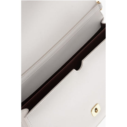 Leather JITNEY 1.7 Crossbody Bag with Golden Logo