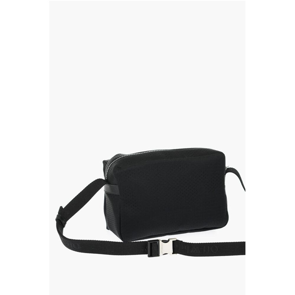 Perforated Nylon Camera Bag with Printed Logo