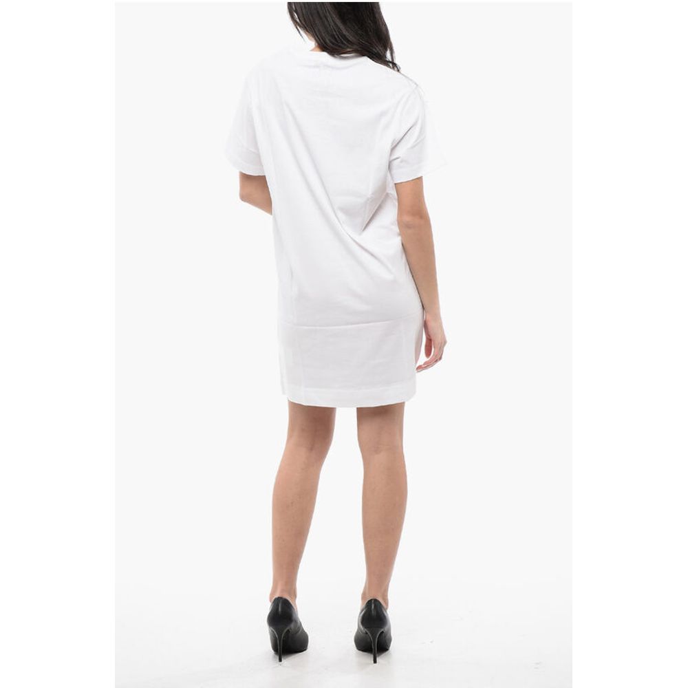 Cotton D-EGOR Tee Dress with Embossed Print