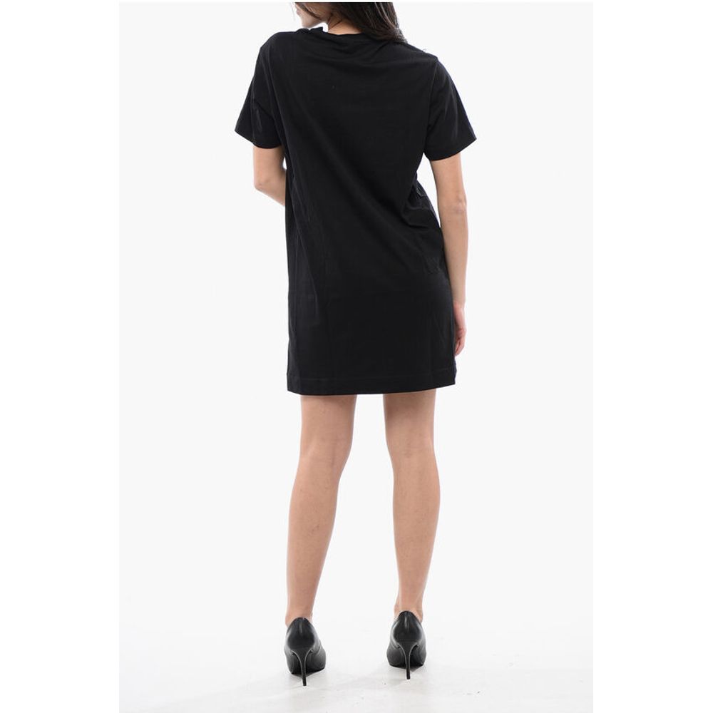 Cotton D-EGOR Tee Dress with Embossed Logo