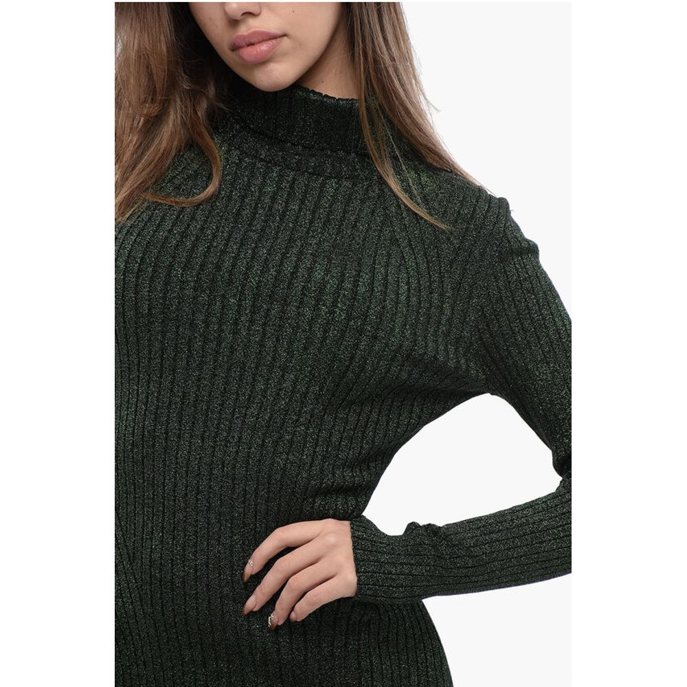Ribbed Lurex JULIETTE Mini Dress