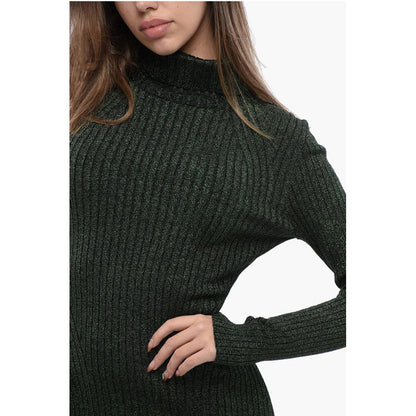 Ribbed Lurex JULIETTE Mini Dress