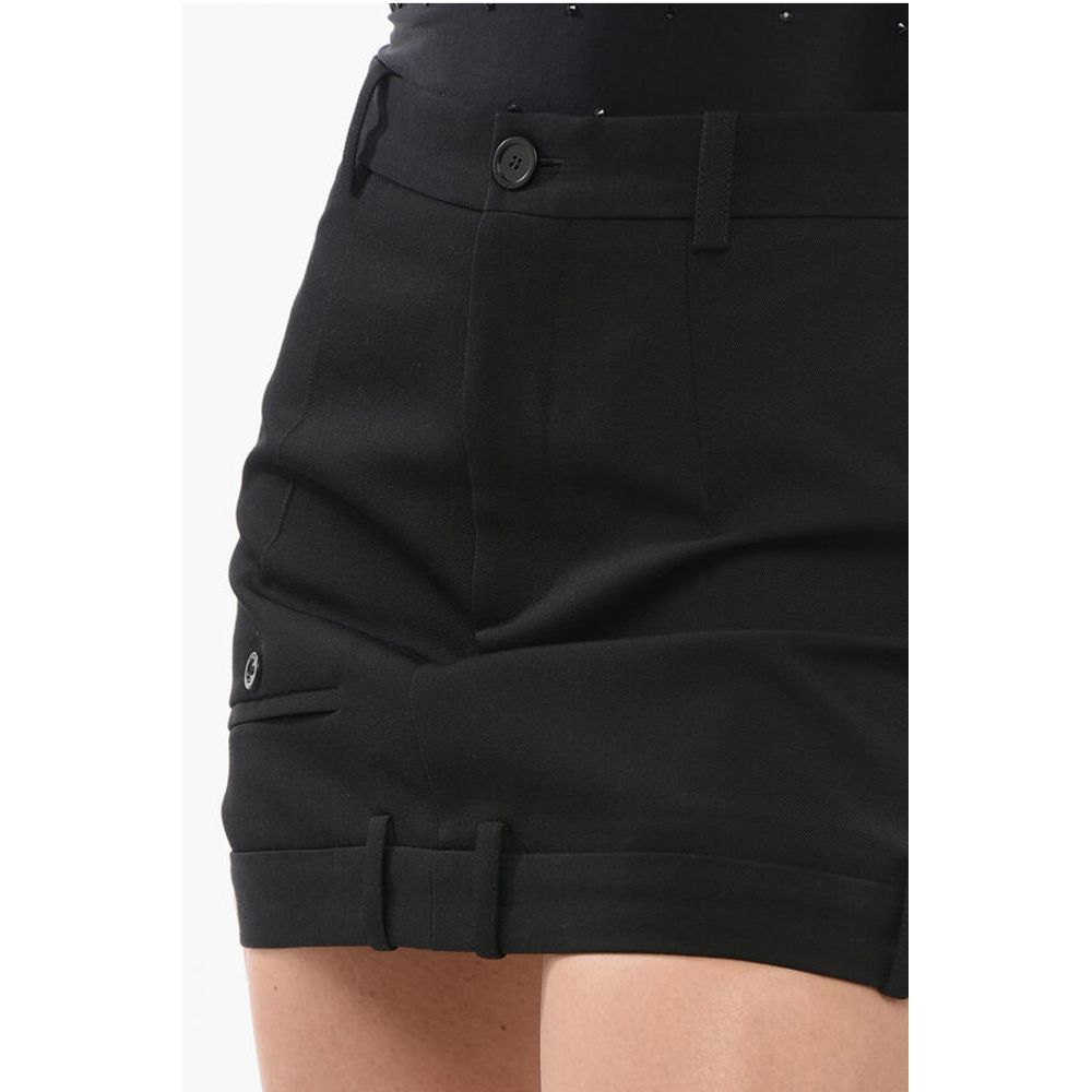 Wool Deconstructed Skirt