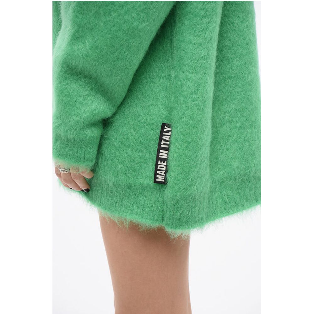 Turtleneck Mohair Blend Pull-Dress