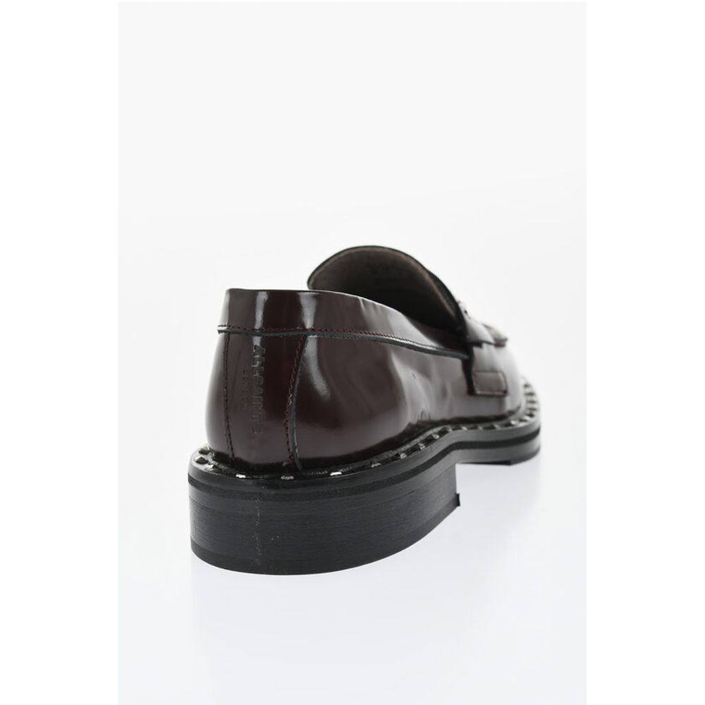 Patent Leather DALIAS Penny Loafers with Studs