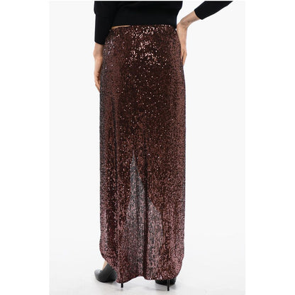 Sequined Skirt With Knotted Detail