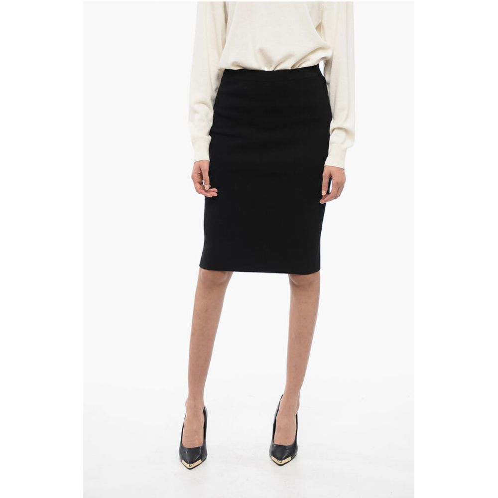 Wool Pencil Skirt
