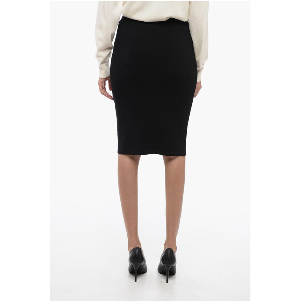 Wool Pencil Skirt
